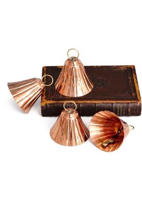 Coppermill Kitchen CMK Copper Bell Ornaments - Set of 4 at Nordstrom