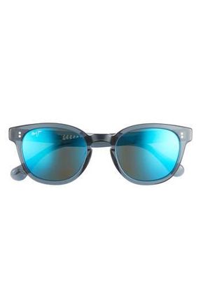 Maui Jim 52mm Oval Sunglasses in Grey Grey Blue at Nordstrom Rack