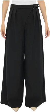 Fiveunits Fiveunits - UmaFV 285 Wide Broeken - Dames - Broeken - Zwart - Maat: W28 L34 Viscose
