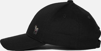 Paul Smith Mens Paul Smith Zebra Logo Baseball Cap Black - Size: 1 size