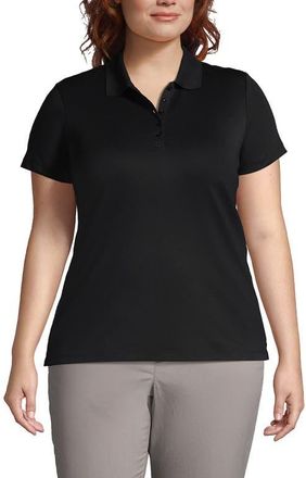 Lands End Supima Cotton Polo Shirt in Black at Nordstrom, Size X-Small P