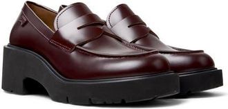 Camper Milah Penny Loafer in Burgundy at Nordstrom, Size 37