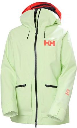 Helly Hansen Powderqueen 3.0 Jacket Skijacke f&uuml;r Damen | gr&uuml;n