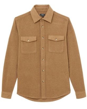 Reiss Demari Twin Pocket Wool-Blend Top