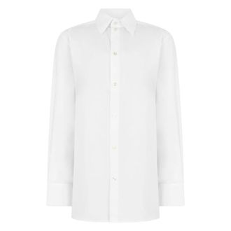 Saint Laurent Mujer, Blusas y Camisas, Blanco, Talla: M