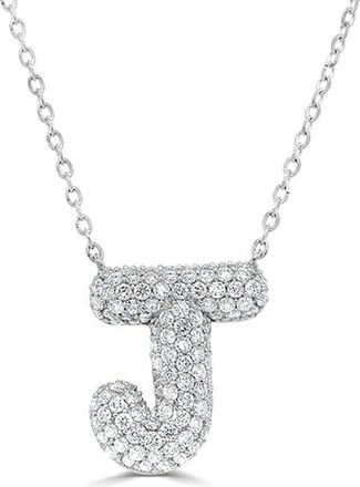 Sabrina Designs 14K 0.50 Ct. Tw. Diamond Initial Necklace