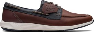 Clarks ATL Sail Go Leather/Synthetic Shoes in Standard Fit Size 10.5