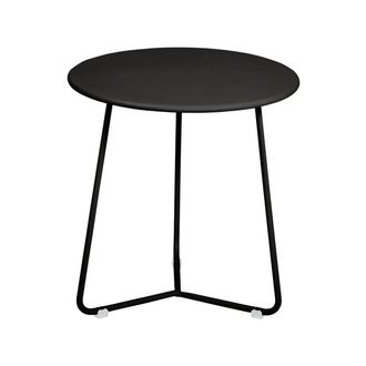 Fermob Cocotte Beistelltisch / Hocker, &Oslash; 34 cm x H 36 cm, lakritze