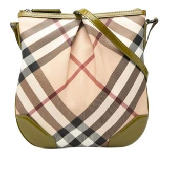 Burberry Pre-owned Cross Body Bags, female, Beige, Size: ONE SIZE Pre-owned Dryden Crossbody Bag