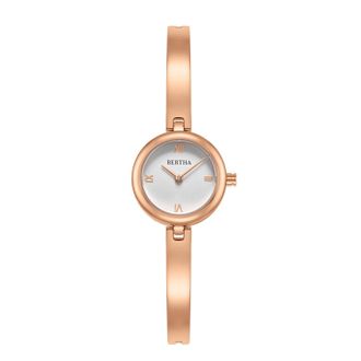 Bertha Sunglasses Womens Lola Bracelet Watch - Rose Gold - One Size