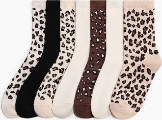 H&M 7er-Pack Socken - Beige