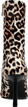 Steve Madden Vakay Bootie Leopard Velvet VAKAY-LEO Womens