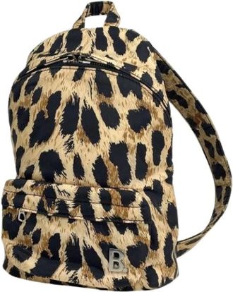 Balenciaga Pre-owned Backpacks, female, Multicolor, Size: ONE SIZE Pre-owned Nylon Backpack