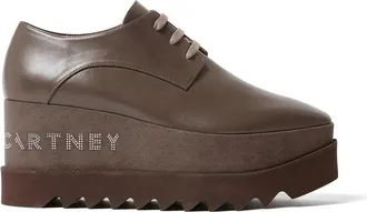Stella McCartney Elyse Logo-detail Derby Shoes