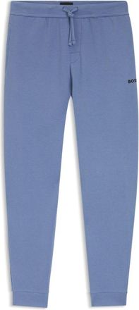 BOSS Waffle-structure pyjama bottoms in a cotton blend