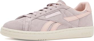 Reebok Lifestyle Club C Grounds UK Womens Shoes Muted Mauve/Pure Pink/Chalk : 10.5 B - Medium, Suede