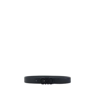 Ferragamo Gancini Belt - Black