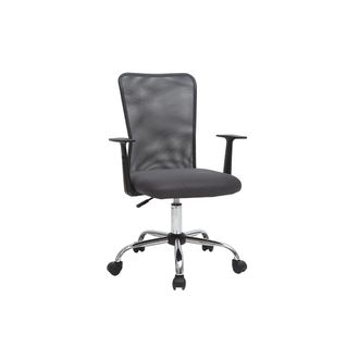 Miliboo Sill&oacute;n De Escritorio Dise&ntilde;o Malla Gris Pluz