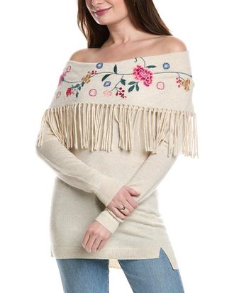 Johnny Was Nikkola Wool & Cashmere-Blend Sweater