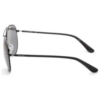 Calvin Klein Preloved - Calvin Klein Unisex 60mm Matte Black Sunglasses Ck19314sn-001 One Color
