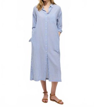 Alex Mill Kerry Shirtdress In Seersucker Striped