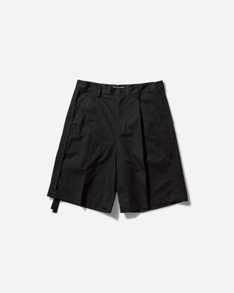Undercover Men s Pleated Shorts Black