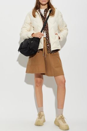 Moncler Quilted Jacket Arvouinne, Womens, Cream