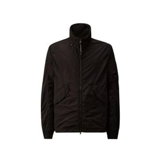 C.P. Company Chrome-R Lens Short Jacket - male - C.P. Company - Light Jackets - Black - 2XL - Jackets