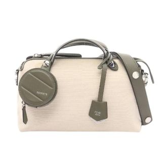 Fendi Pre-owned Handbags, female, Beige, Size: ONE SIZE Pre-owned BY THE WAY Medium Handbag