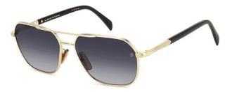 David Beckham Grey Gradient Navigator Mens Sunglasses DB 1128/G/S 0RHL/9O 59