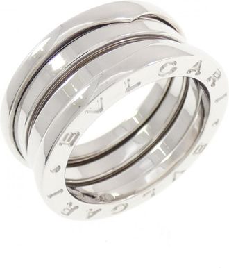 Bulgari White Gold (18K) Band Ring (Pre-Owned)
