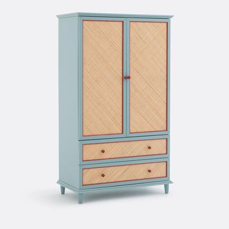 La Redoute Interieurs Kast 2 deuren van gevlochten rotan, SIDORE