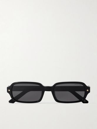 Dior Occhiali Da Sole In Acetato Con Montatura Rettangolare Diorpacific S3i - Nero