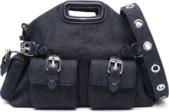 Maje Borsa a spalla Miss M denim - Blu