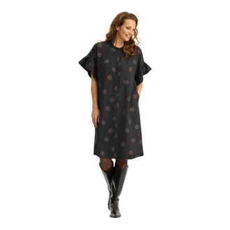 In Front Shirt Dresses - female - IN FRONT - Shirt Dresses - Black - S - Dresses