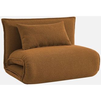 Sweeek Sill&oacute;n Convertible En Borreguito De 1 Plaza