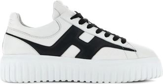 Hogan H Stripes Sneakers - Heren - Sneakers - Veelkleurig - 44 EU - Leer - Schoenen
