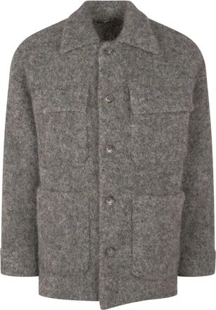 Dolce & Gabbana Giubbotto - Jackets - Hombre - Gris - M