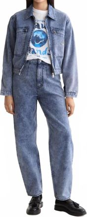 Scotch & Soda Tide Longer Inseam Balloon Jeans In Navy