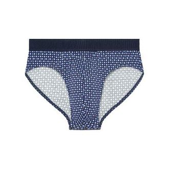 HOM Hampton Mini Briefs HO1 in Navy Print at Nordstrom, Size Xx-Large
