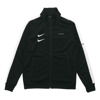 Nike Sportswear Swoosh Jcaket Cj4885-010 Black CJ4885-010
