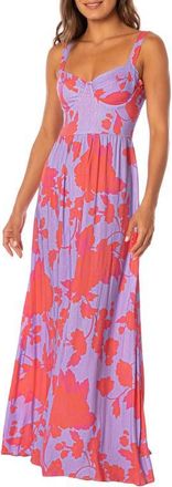 Maaji Lavender Dream Lamary Underwire Cover-Up Dress in Light/Pastel Purple at Nordstrom, Size Medium