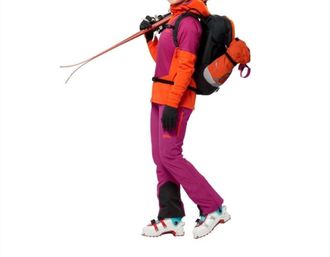 Jack Wolfskin Womens Alpspitze Tour Pants In New Magenta