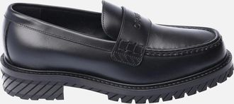 Off-white Mens Military Loafers - Black - Size: 11