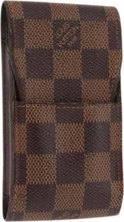 Louis Vuitton Pre-owned Bags, female, Brown, Size: ONE SIZE Pre-owned Canvas Pouch