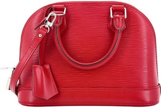 Louis Vuitton Pink Epi Leather Alma Bb (Authentic Pre-Loved)