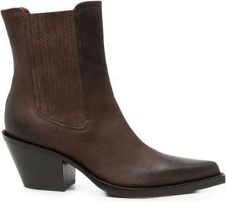 PARIS TEXAS Schoenen, Dames, Bruin, 38 1/2 EU, Enkellaarsjes