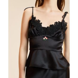 Cynthia Rowley Garbo Lace Slip Top