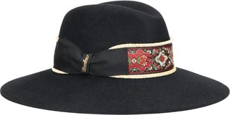 Borsalino Accessoires, Dames, Zwart, M, Wol, Sophie Hat