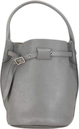 Celine Pre-owned Bucket Bags, female, Gray, Size: ONE SIZE Pre-owned The Big Bag Bucket
